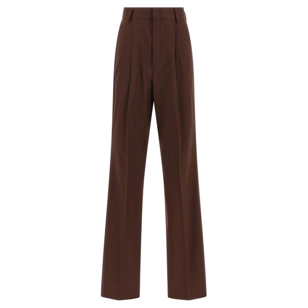 Armarium Brown Wool Dress Women's Pants